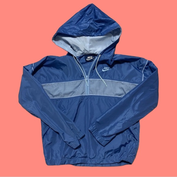 80s vintage Nike windbreaker jacket pullover - Picture 2 of 3